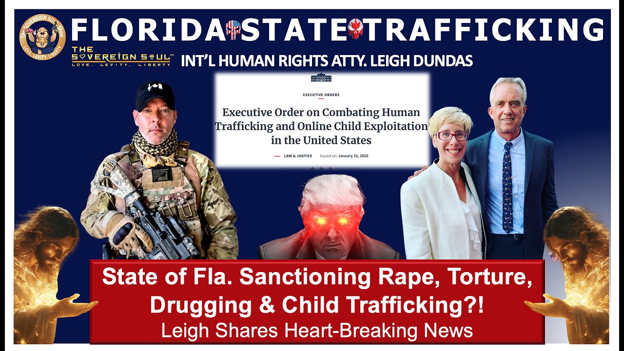 Leigh Dundas on How States of MI FLA Sanctioning Pedophilia Rape Torture Human Trafficking